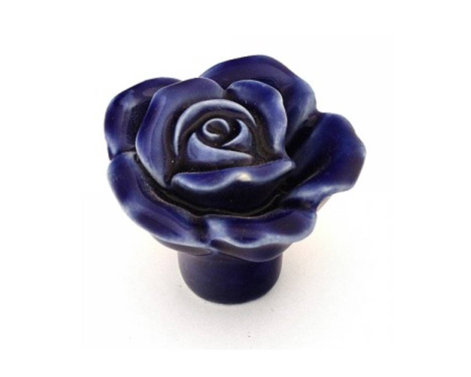 Vintage rosa perilla azul porcelana rosa perillas tira de la | Etsy