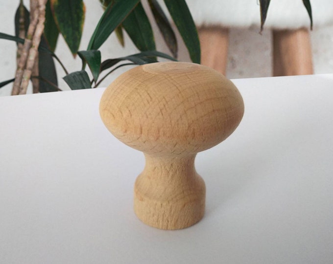 Extra Large Knobs 90mm 3.5 Wood Knobs Wood Etsy