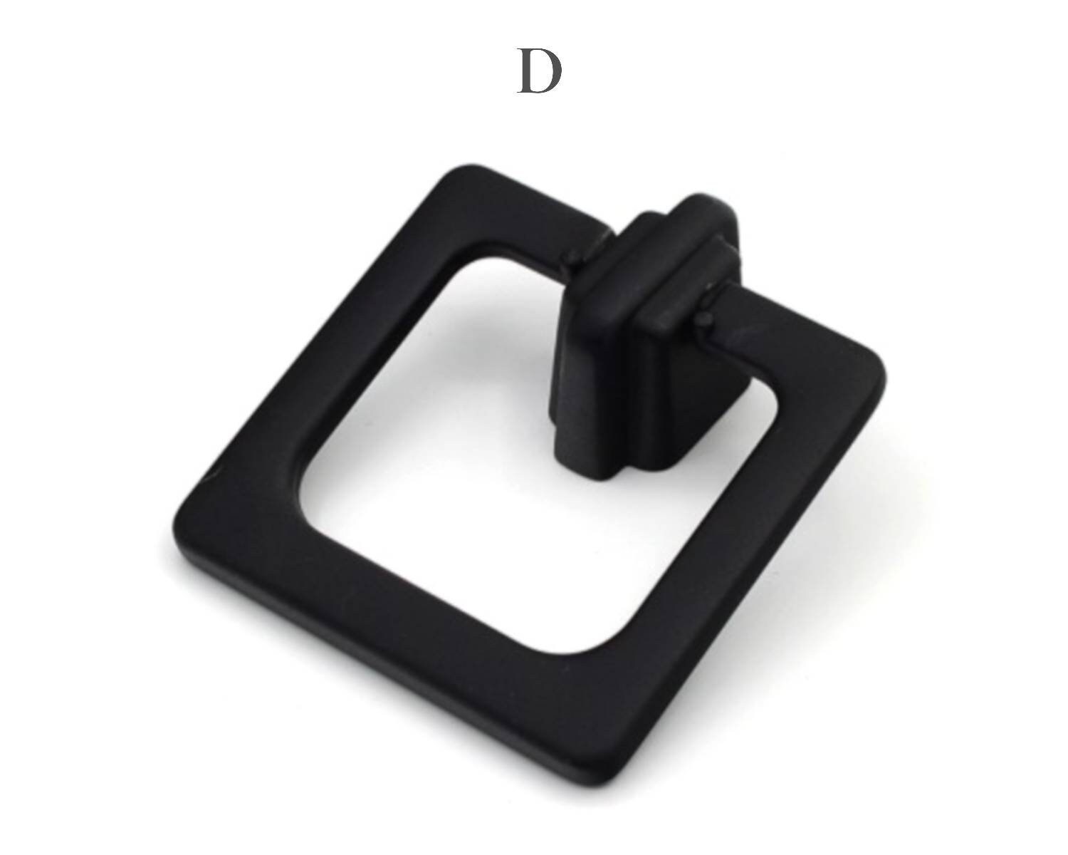 Black Drop Pulls Rustic Drop Pulls Matte Black Pendant Pull | Etsy