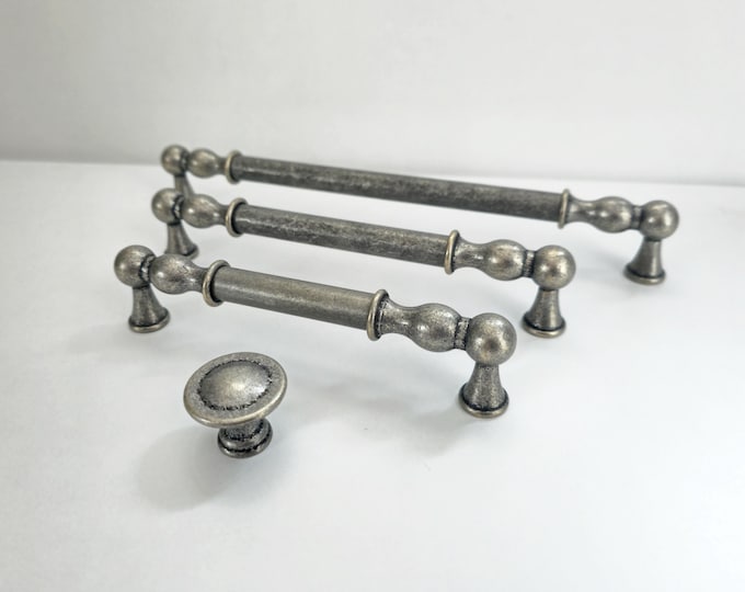 Pewter Cabinet Pulls Antique Silver Cabinet Handles and Knob Pewter Cabinet Handles Pewter Cabinet Hardware Antique Silver Kitchen Hardware