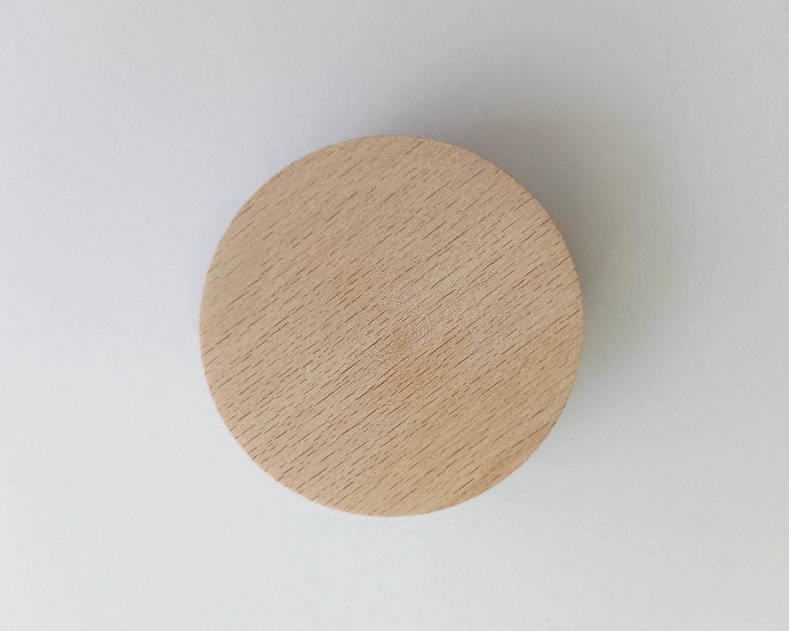 Large Wood Knobs 3.5 90mm Extra Large Knobs Unfinished Etsy