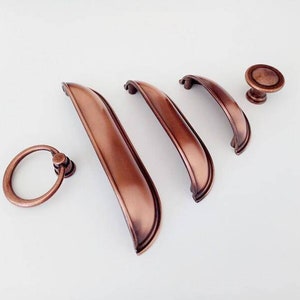 Door Handles, Kitchen Handles, Handmade Copper Kitchen Door Handles,  Kitchen Cupboard Handles Kitchen Door Handles, All Sizes 