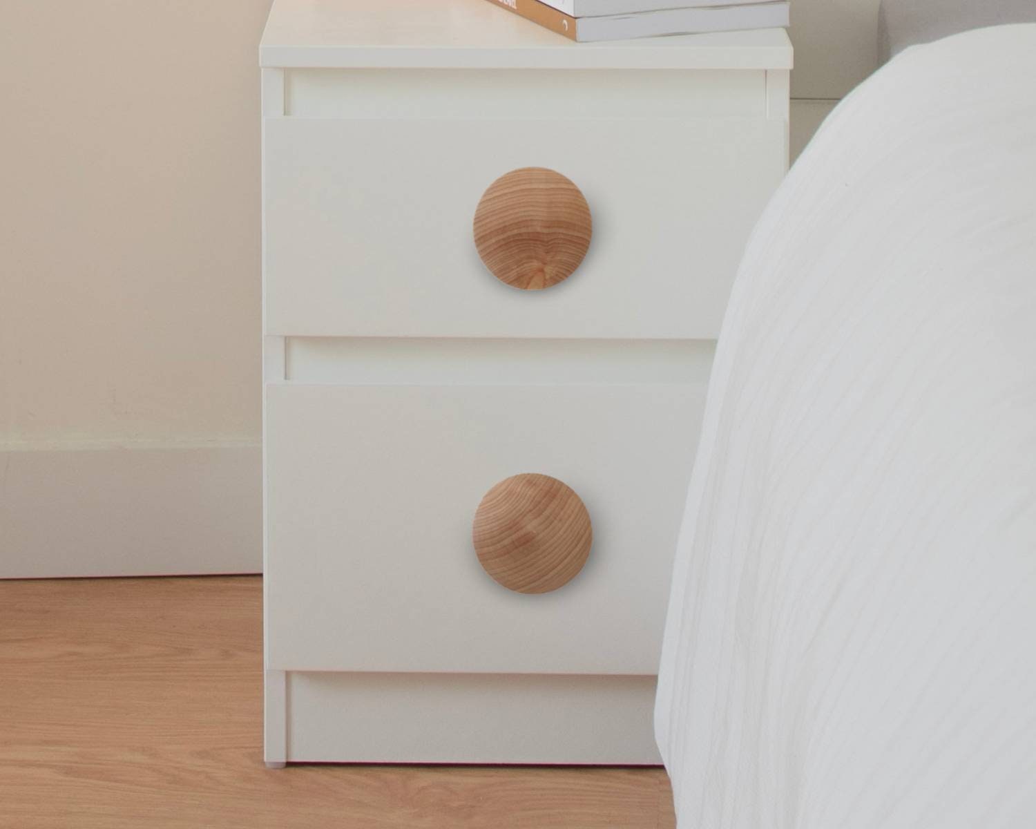 Extra Large Knobs 90mm 3.5 Wood Knobs Wood Etsy