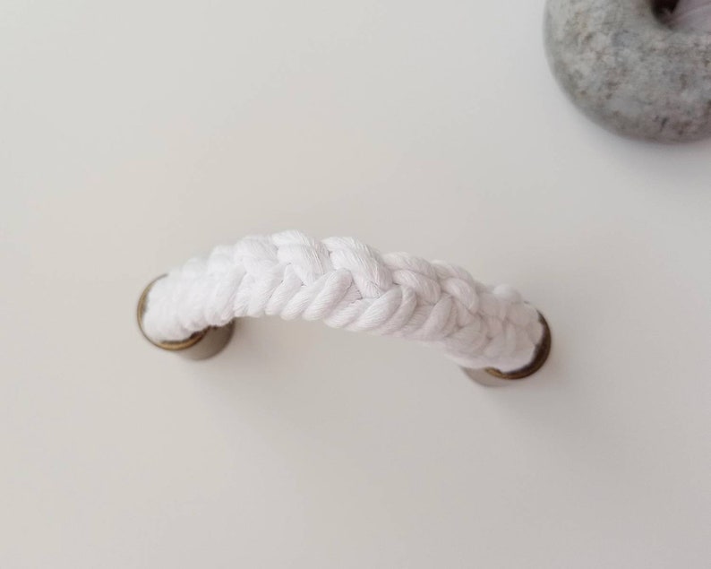 Rope Drawer Pulls Beach Drawer Pulls Nautical Drawer Pulls Etsy