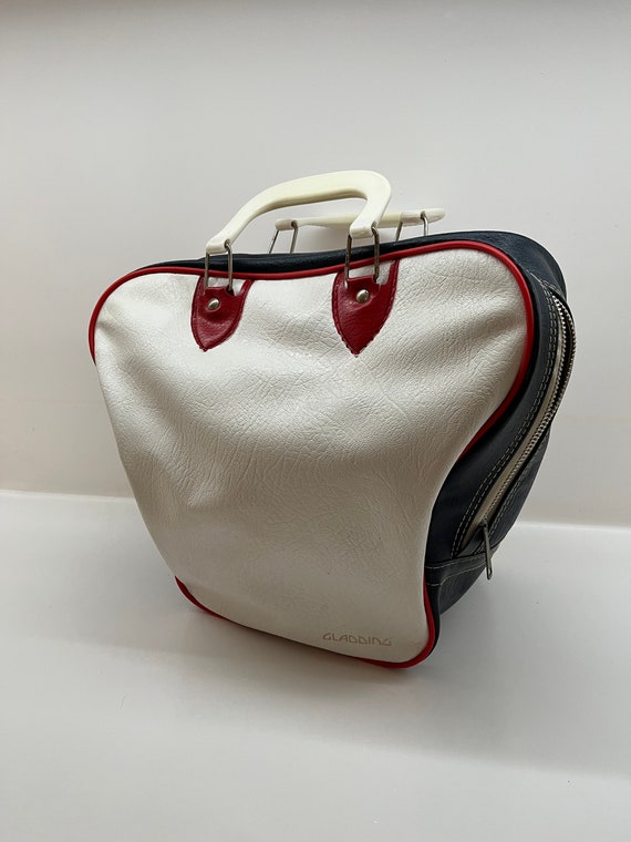 Red Tango Tokyo Bay Mini Bowling Bag Purse Cat Handbag Brown And Pink 9x 9