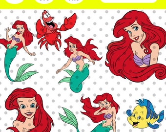 Download Ariel Svg Etsy