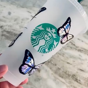 Starbucks Butterfly Venti Reusable Cold Cup