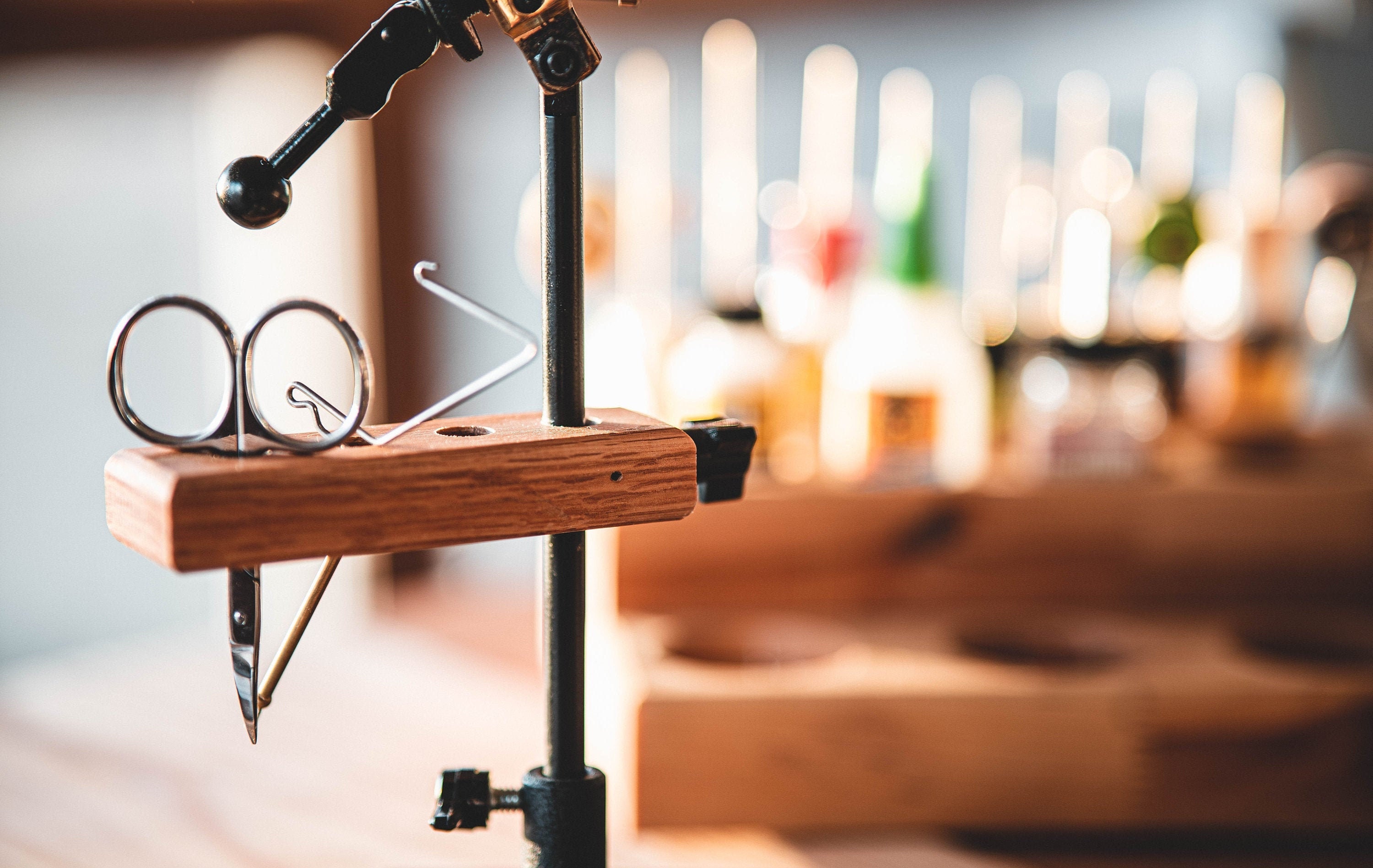 Vise Mounted Fly Tying Tool Organizer Caddy Etsy