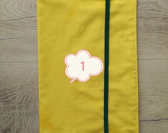 UNIS, A4 notebook cover, 21 X 29.7. Various colors.
