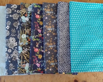 BLUES Fabric pencil cases and notebook covers, A4 size, notebook 21 x 29.7. Regular updates with new fabrics.