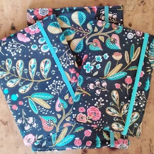Fundas para cuaderno en 3 formatos: A4, 17 X 22 (cuaderno escolar), 24 X 32, cuaderno 9X14