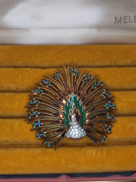 Jonas Peacock Brooch
