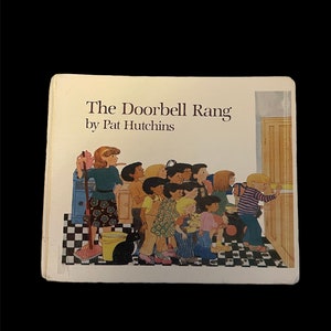 Vintage The Doorbell Rang by Pat Hutchins 1986