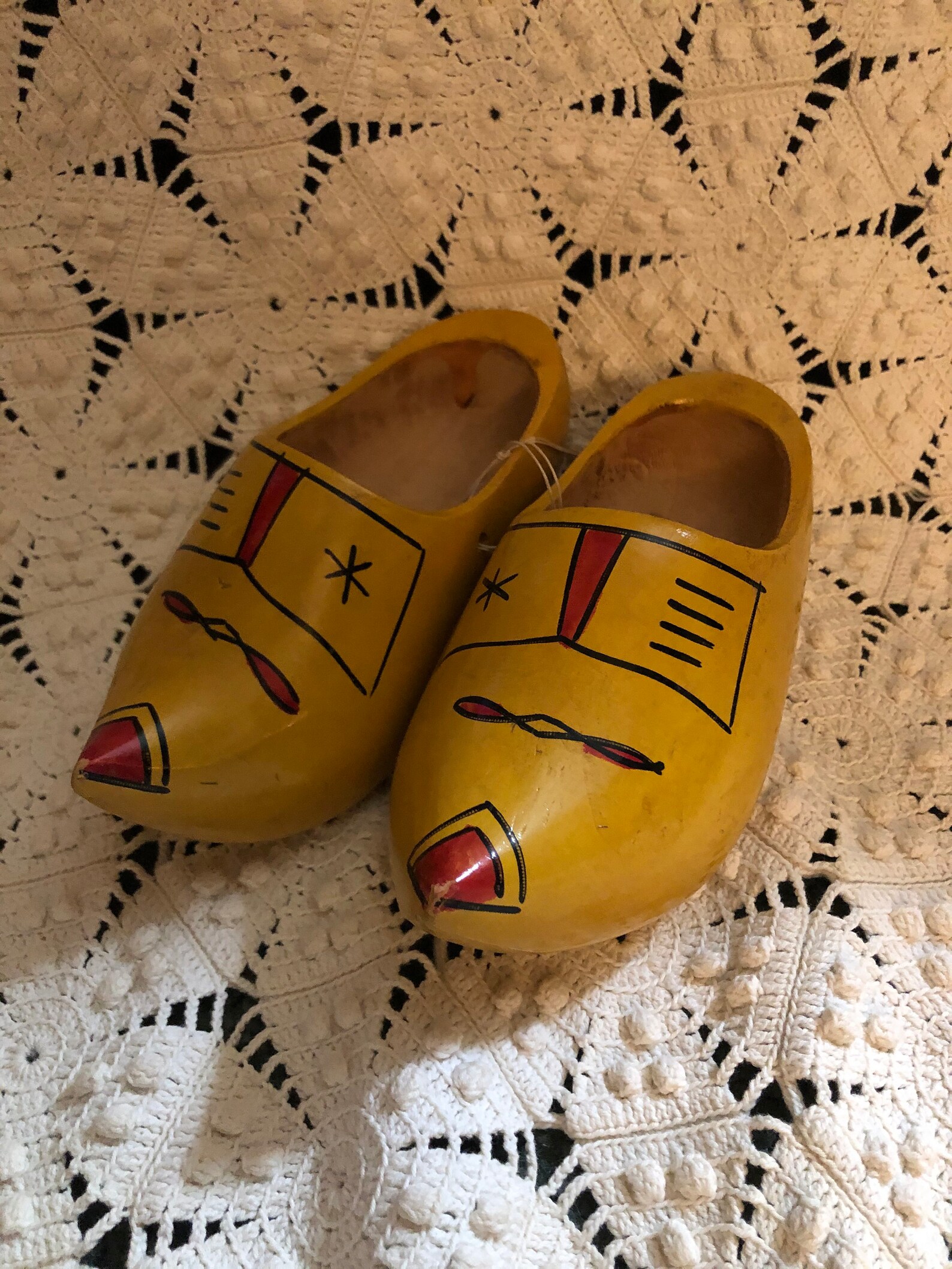 Vintage Childrens Wooden Clogs / Hand Carved Danish Dutch Etsy