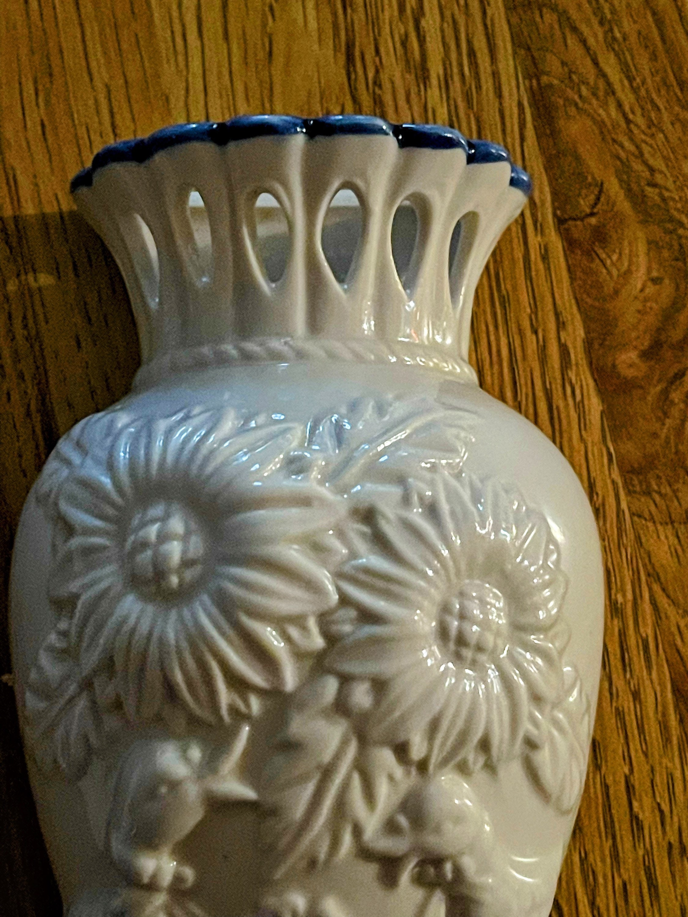 Vintage Ceramic Wall Pockets Etsy