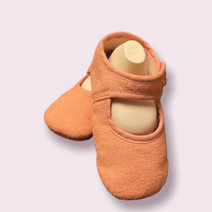 Vintage Fabric baby Mary Jane shoes