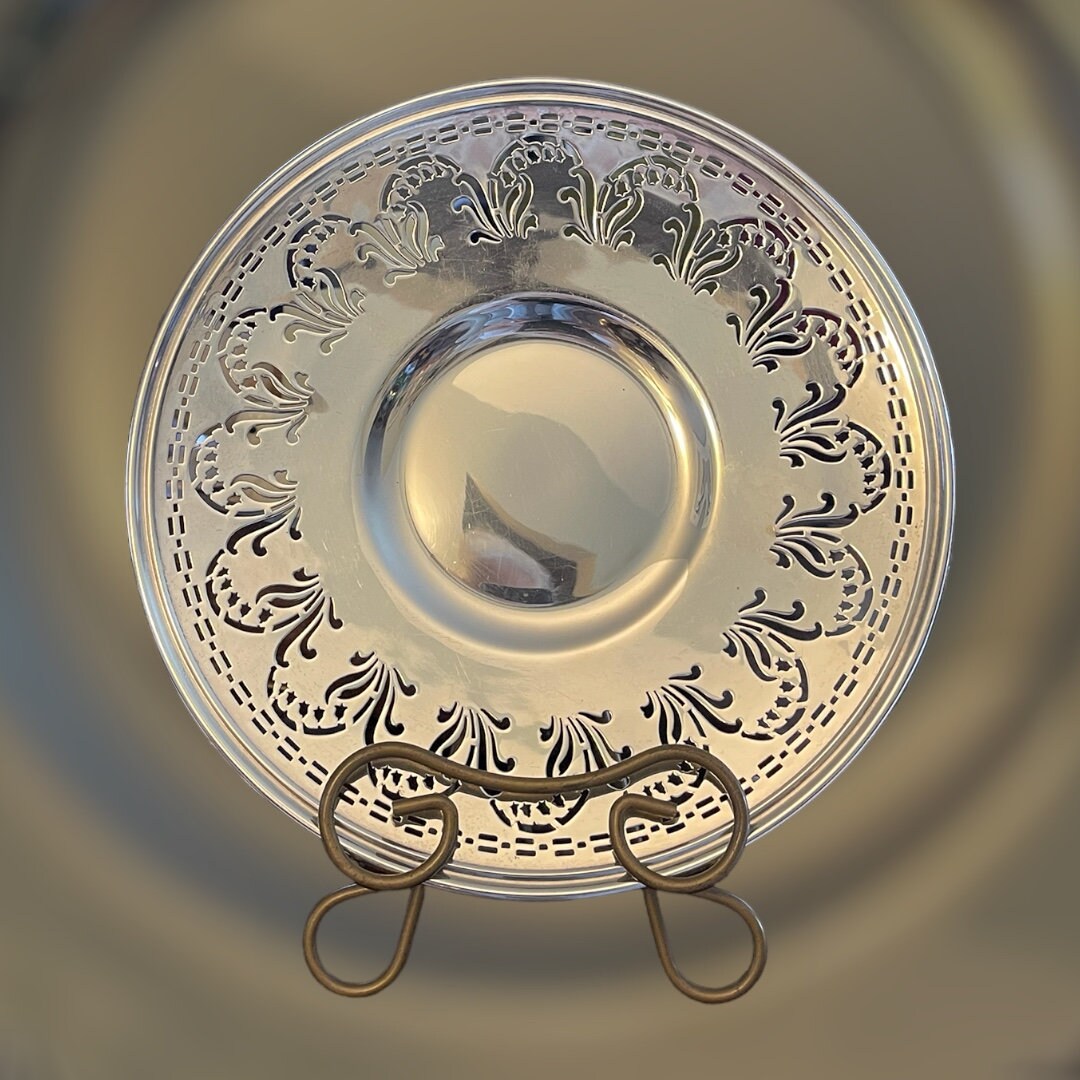 Vintage Benedict Silver Plated #672 Serving Plate - Etsy