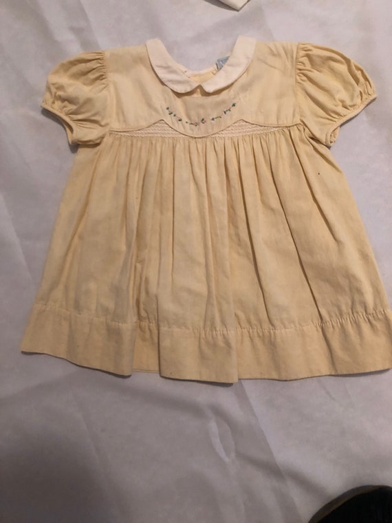 vintage baby girl dresses / shabby chic nursery d… - image 2