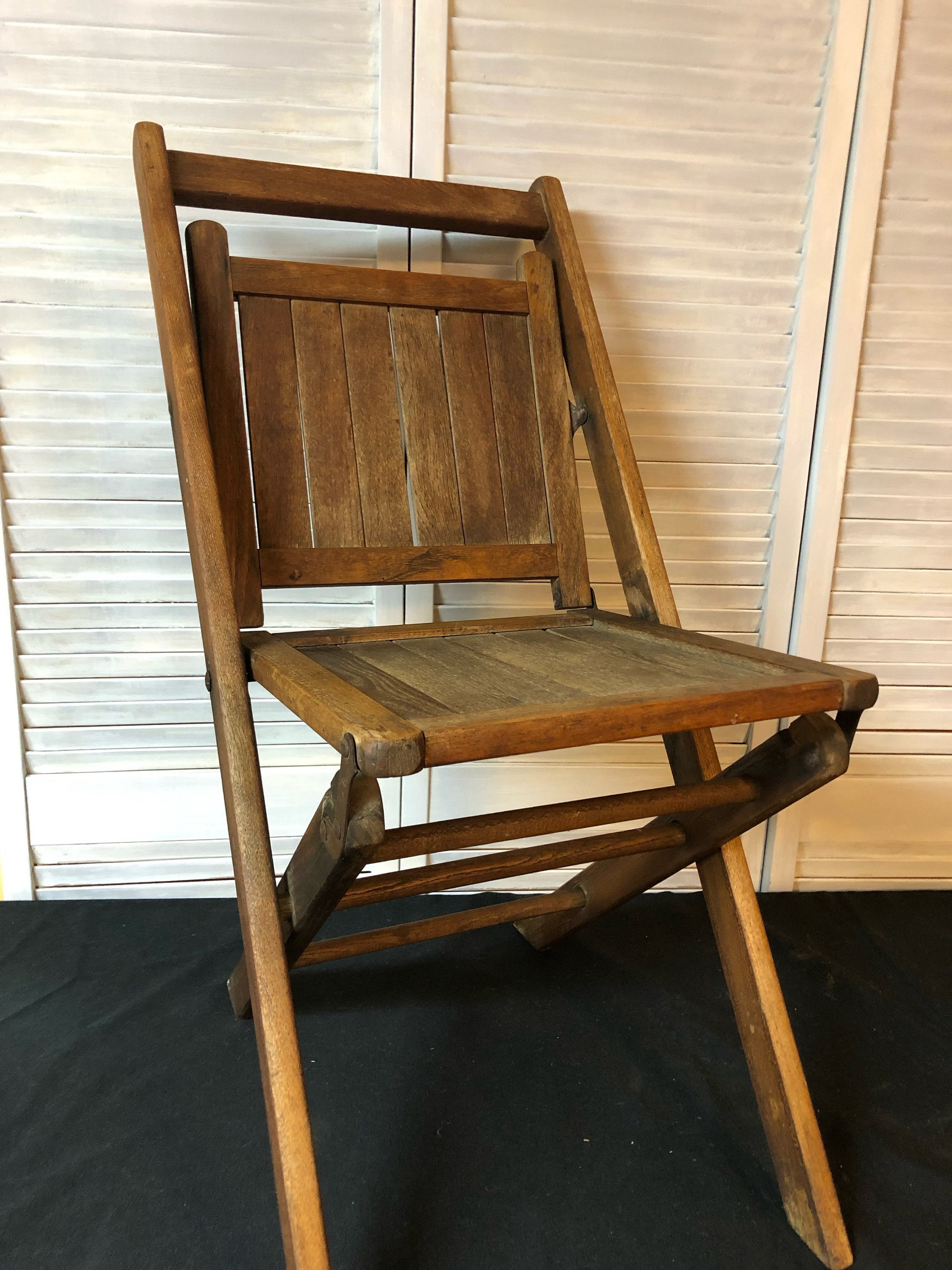 Vintage Folding Chair Etsy
