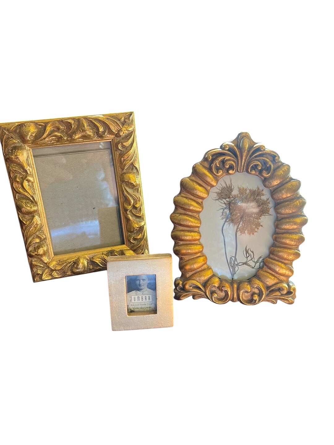 Vintage Collection of Gold Picture Frames - Etsy