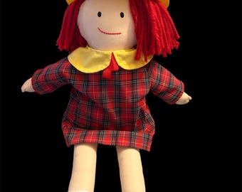 Madame Alexander Brand 1994 Madeline 15” Vintage plush doll