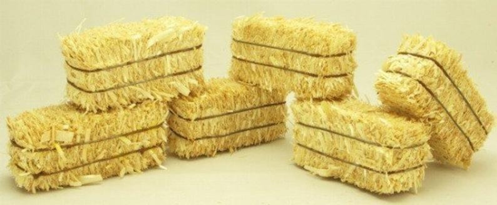 Miniature Straw Hay Bales Free Shipping Diorama Doll House Etsy