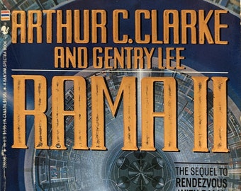 Arthur C. Clarke - RAMA II - Sequel to Rendezvous with RAMA, 1st pb edition/1st print