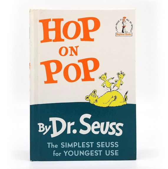 Hop on Pop by Dr. Seuss: 1963 First Edition Hardcover - Etsy