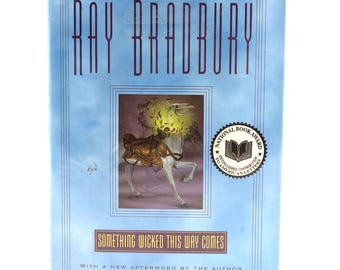 Something Wicked This Way Comes by Ray Bradbury 2001 National Book Award DJ/HC