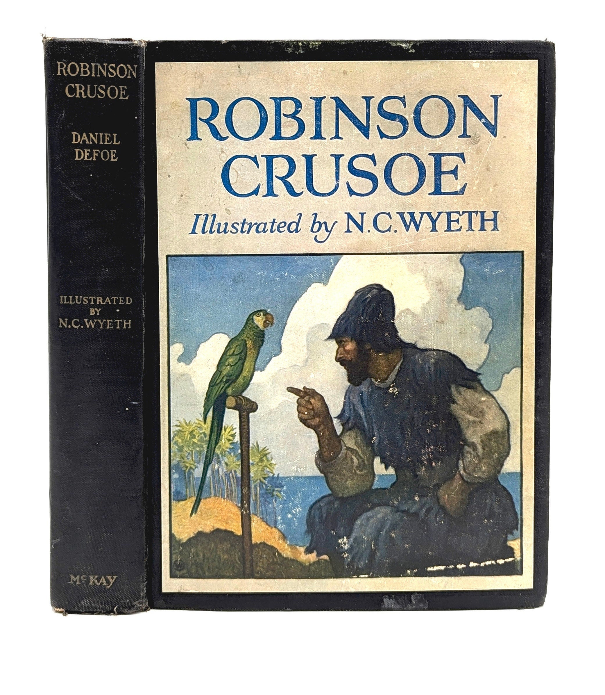 Robinson Crusoe, by Daniel Defoe, Illustrated by N.C. WYETH 1920