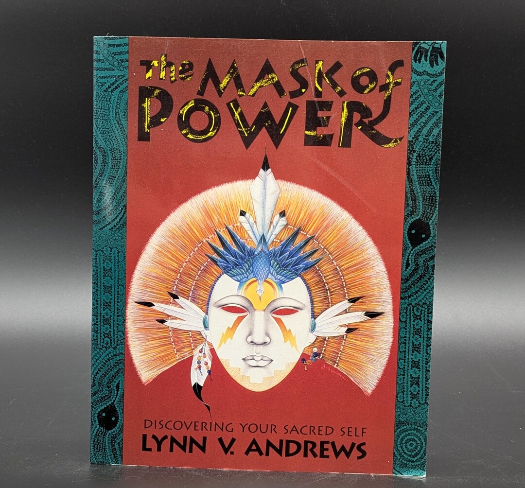 Lynn Mask The Mask of Power Book: Lynn V. Andrews, Shaman Wisdom (1992) - Etsy