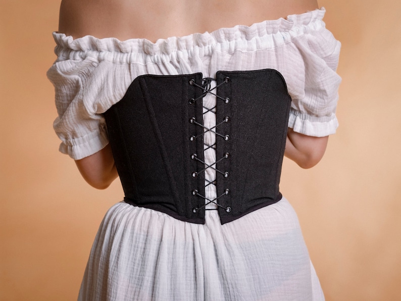 strapless corset top