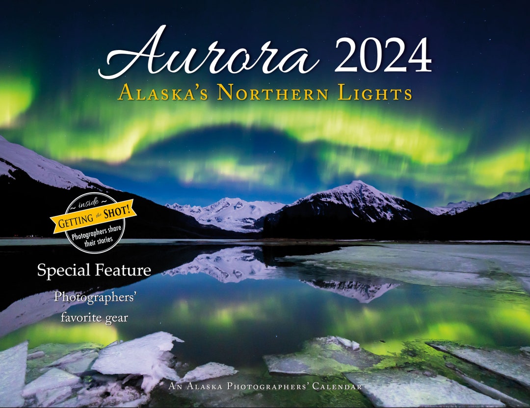 2024 Aurora Alaska's Northern Lights Wall Calendar Etsy