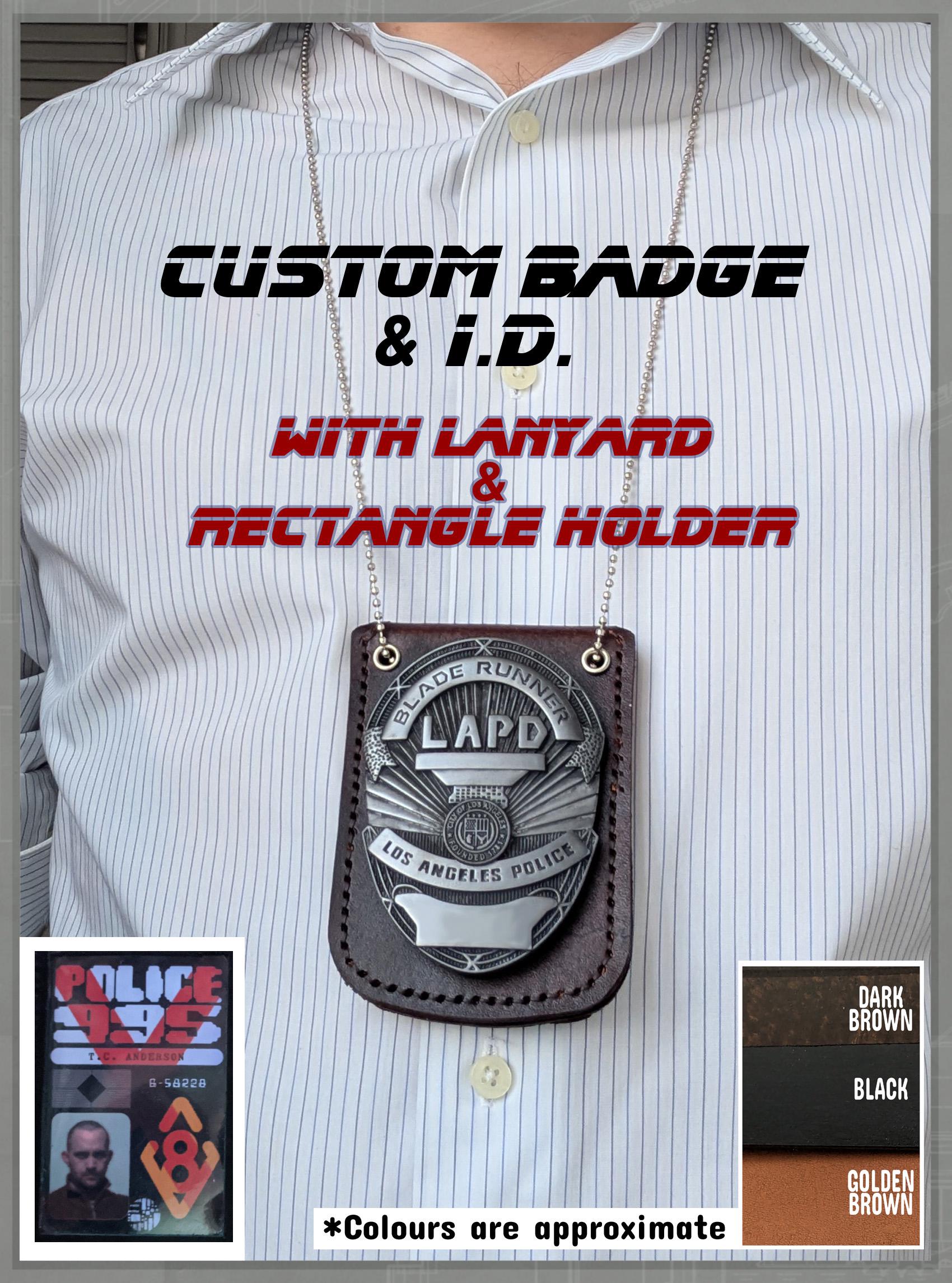 ブレードランナー LAPD バッジ＆ID - Etsy 日本
