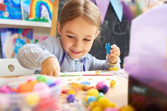 Art and Craft Supplies for Kids, Toddler DIY Craft Art Supply Set