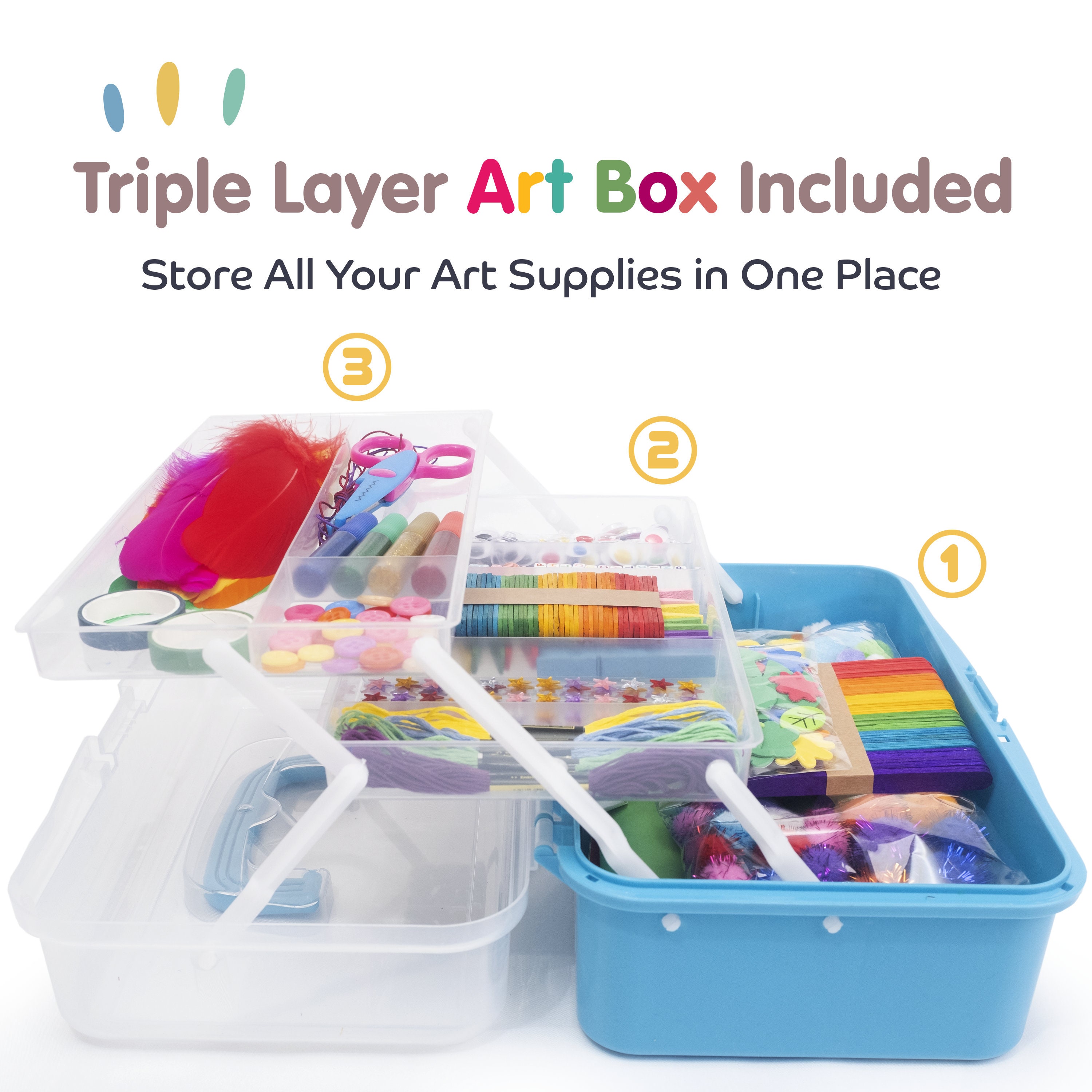 Kids Travel Art Kit – The Filling Station Goods