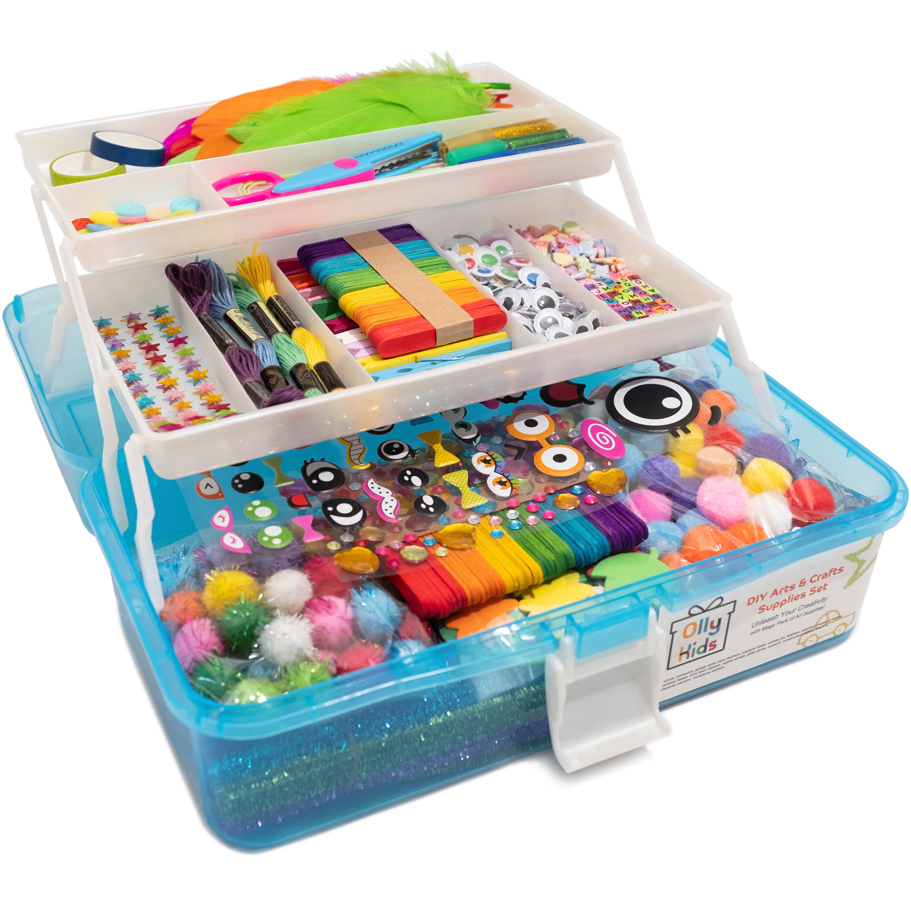 Arts And Crafts Vault 1000 Piece Craft Kit Library In A Box For Kids arts-and-crafts-vault-1000-piece-craft-kit-library-in-a-box-for-kids