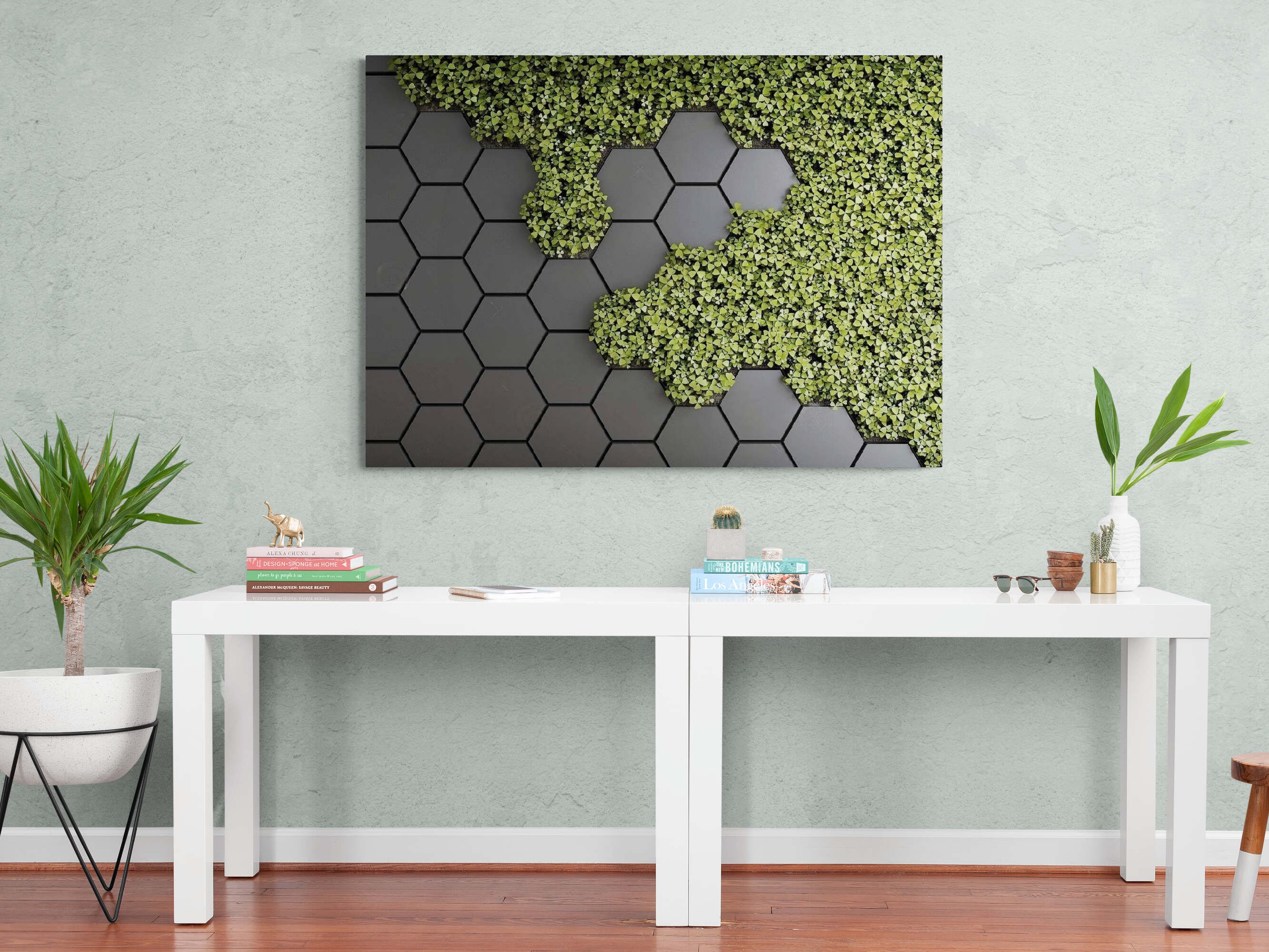 Honeybloom Honeycomb Wall Decor, 30x17