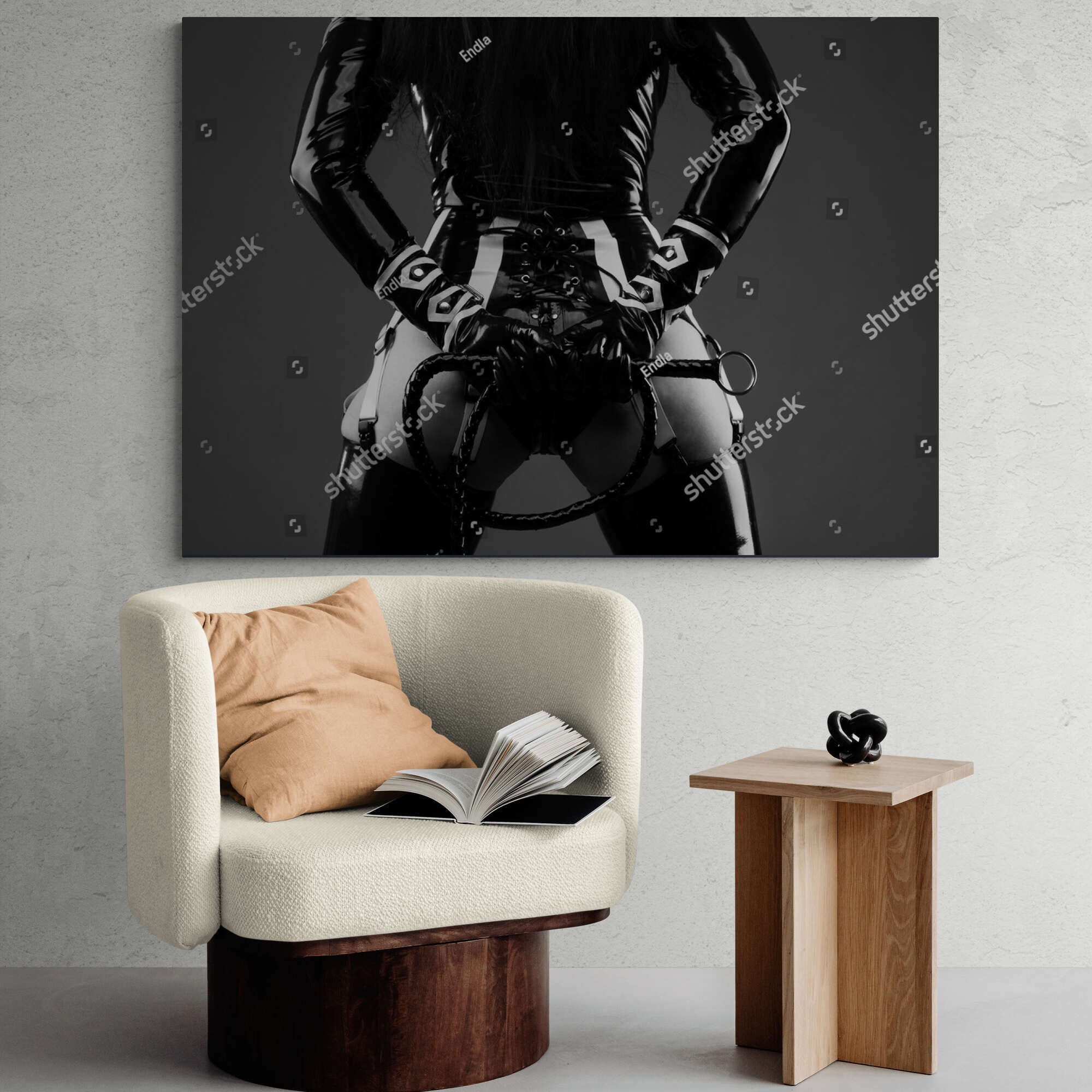 'DDark Mistress' Canvas Giclee main image 1