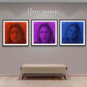 Personalized String Art Portrait Poster, Thread Portrait Art , Gift for Everyone, Handcrafted String Ar, Thread Handmade, String Portrait