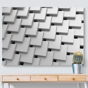 Custom 3D Wall Art Modern Canvas Print 3d Wall Decor *W88 Geometric Art Deco Home & Living Wall Decor Abstract wall print Universary gift