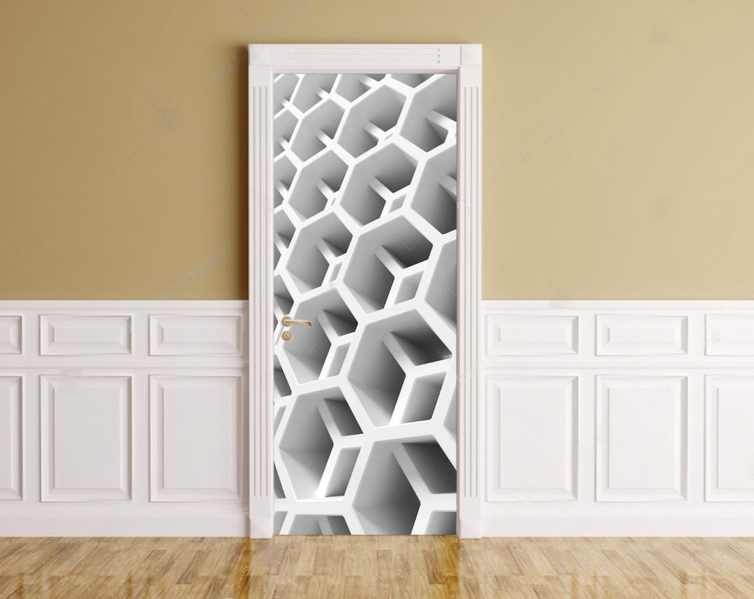 3D Door Mural Door Sticker Door Decor Peel & Etsy