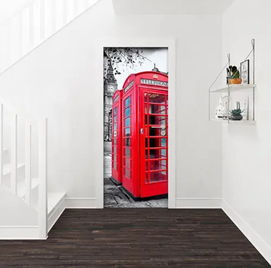 Door Decor Peel and Stick Door Sticker Murals Door Decoration Etsy