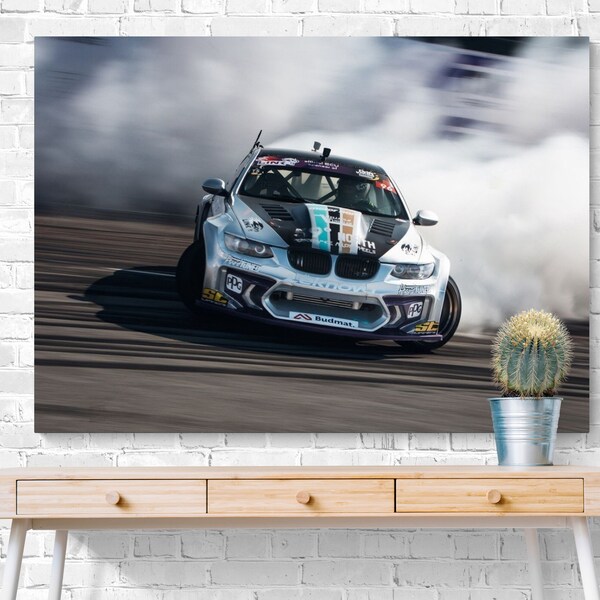 Drift Car Wall Art - Etsy