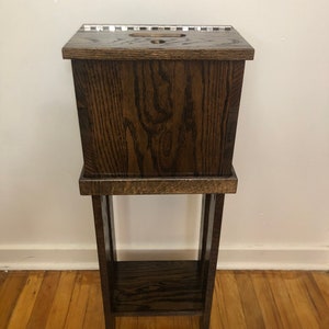 Church Collection Box, Donation Box, Comment Box, free standing, with lock