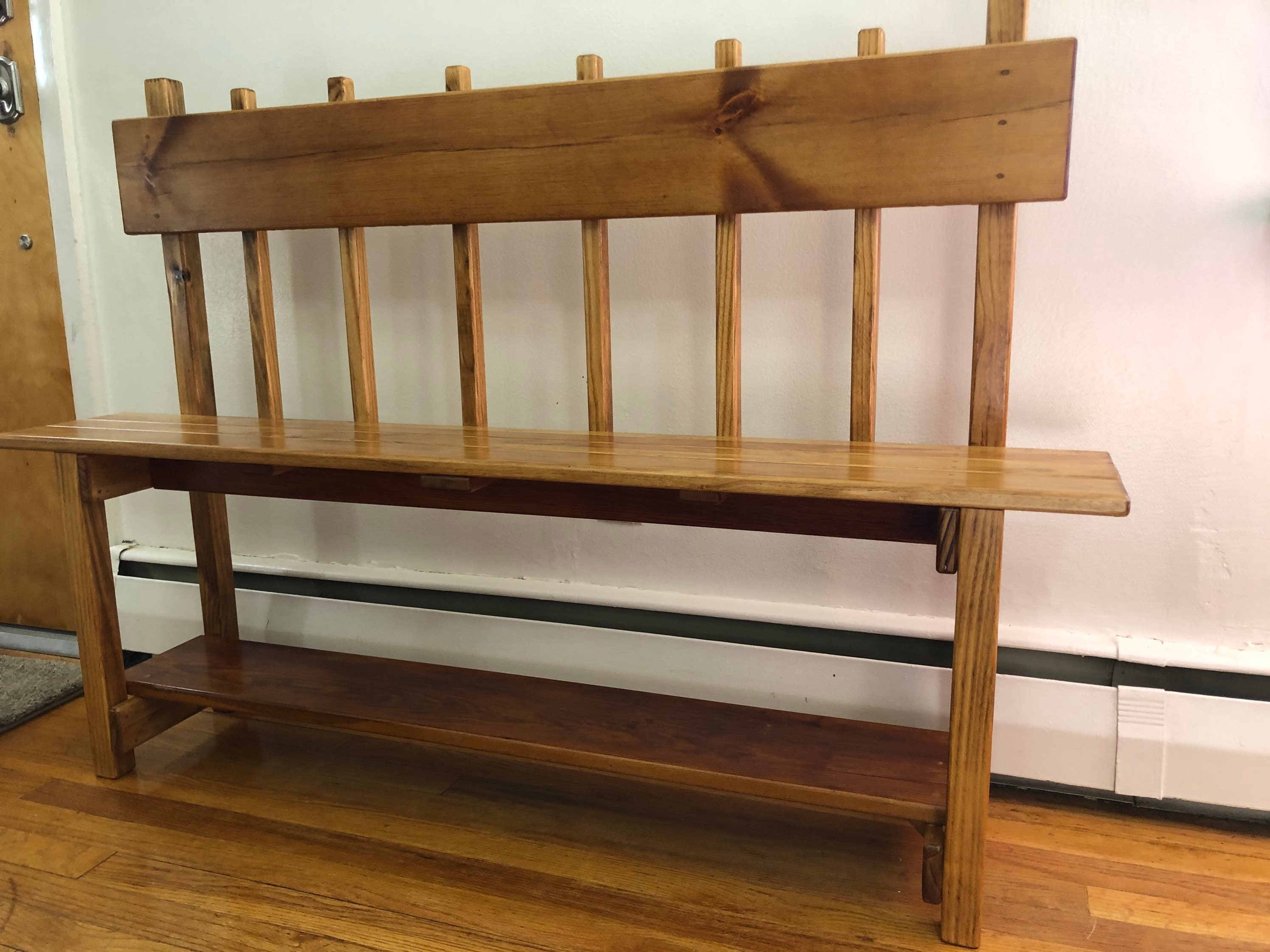 Entry way bench