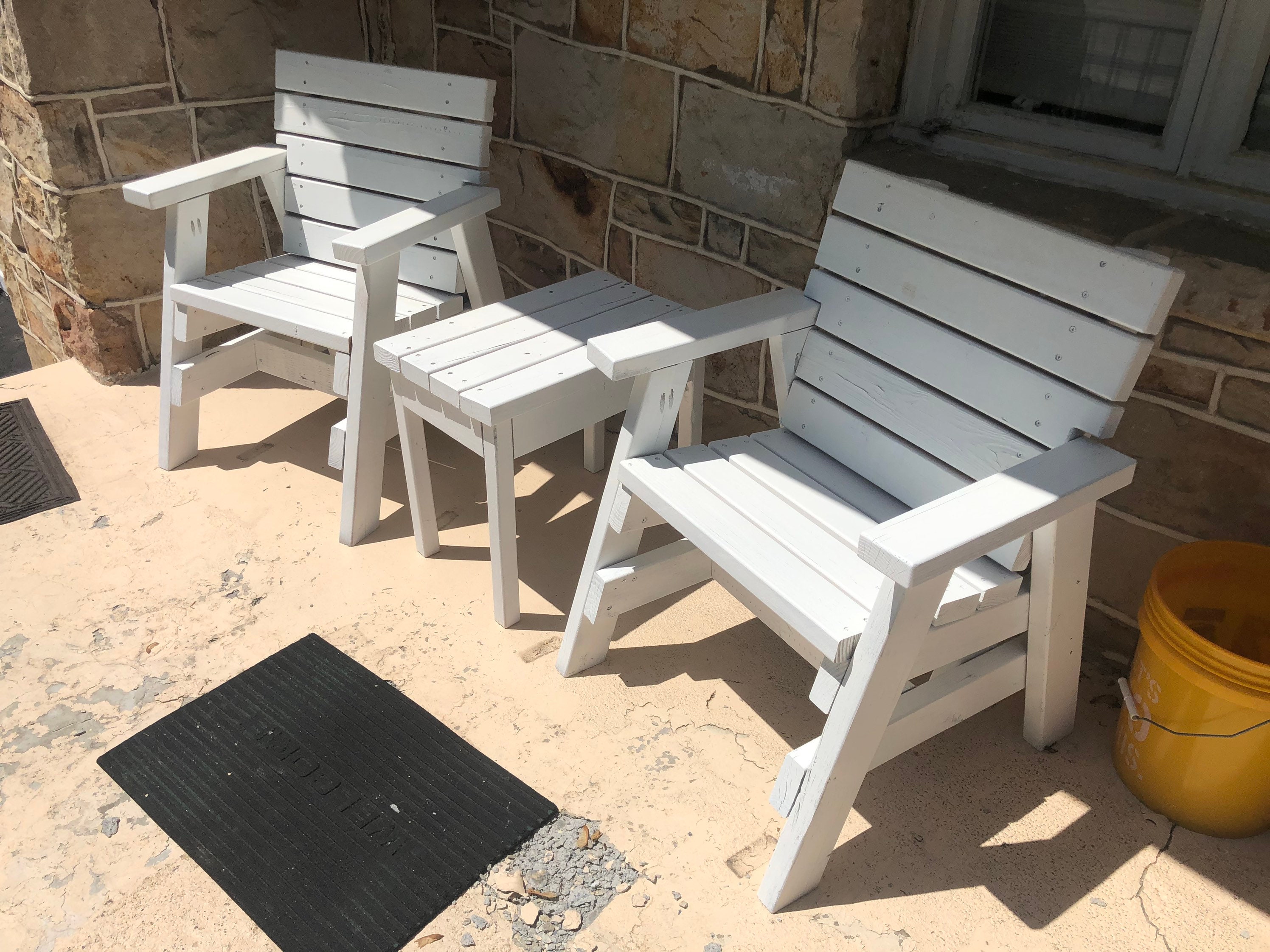 Ensemble De chaises Porche/Fauteuil
