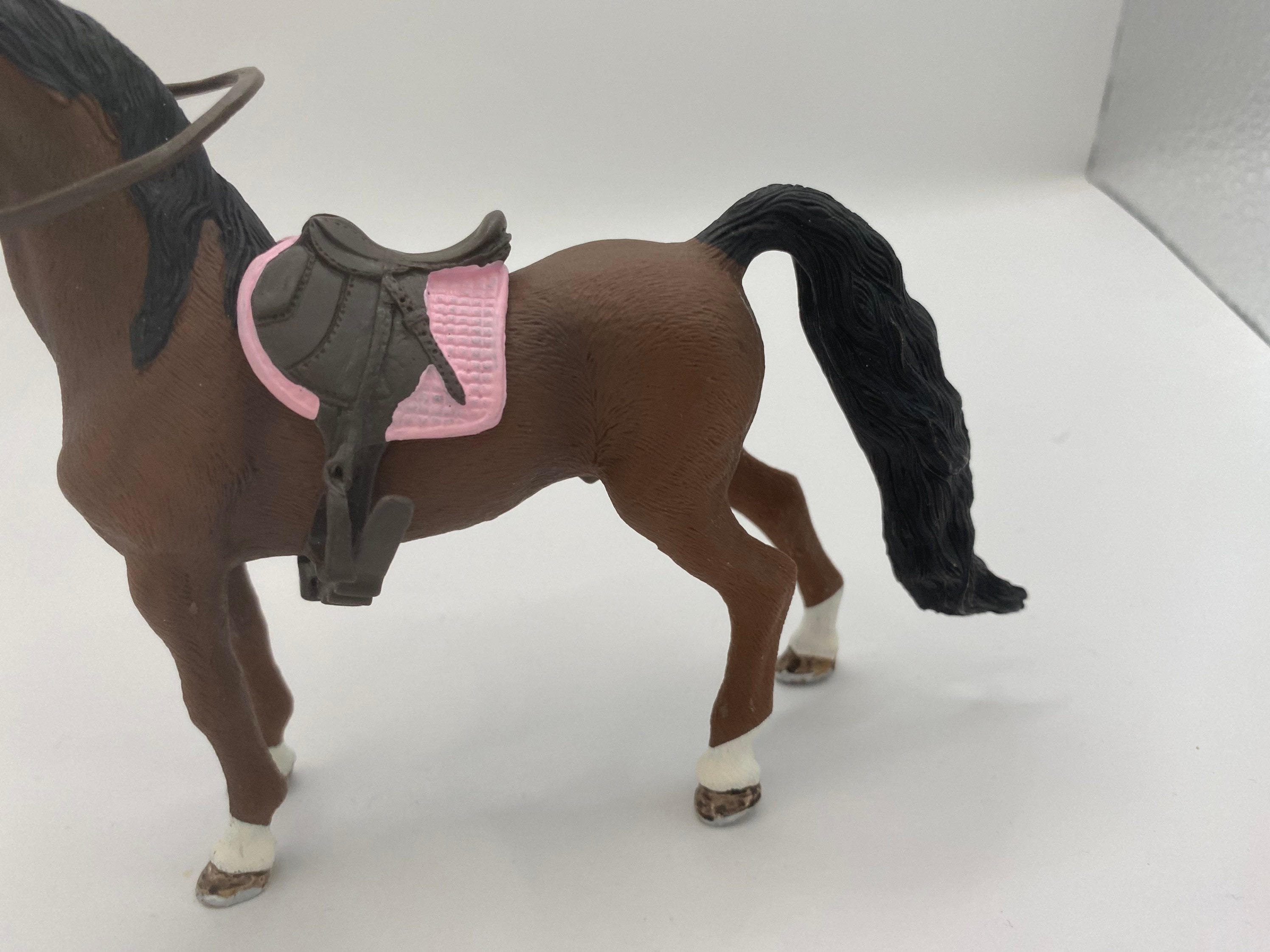 Schleich Horse WITH SADDLE and BRIDLE Etsy