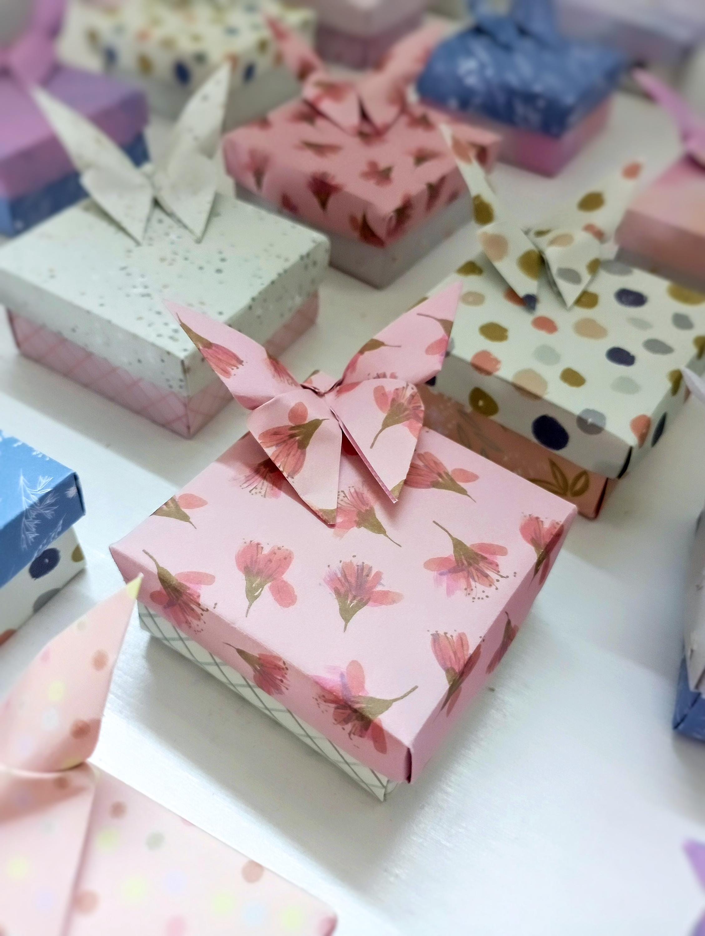 Confetti boxes, handmade baptism favor, wedding favor, baptism, communion, eco friendly