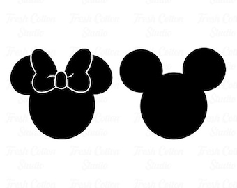 Testa del mouse SVG PNG Design Cricut Cut File di download digitale
